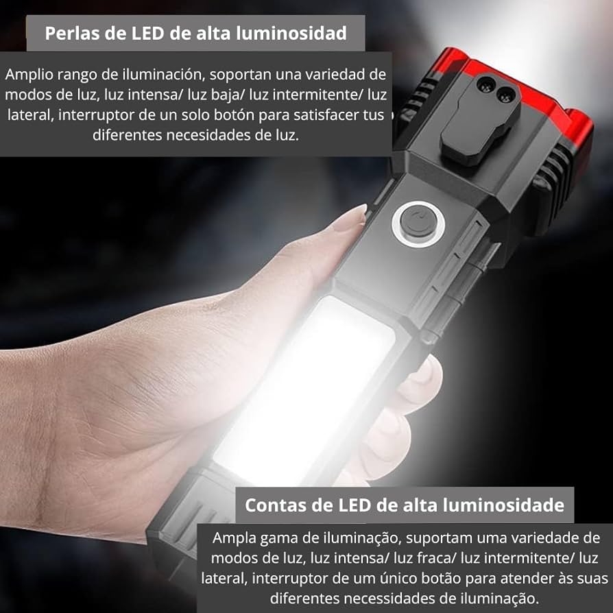 LINTERNA LED RECARGABLE